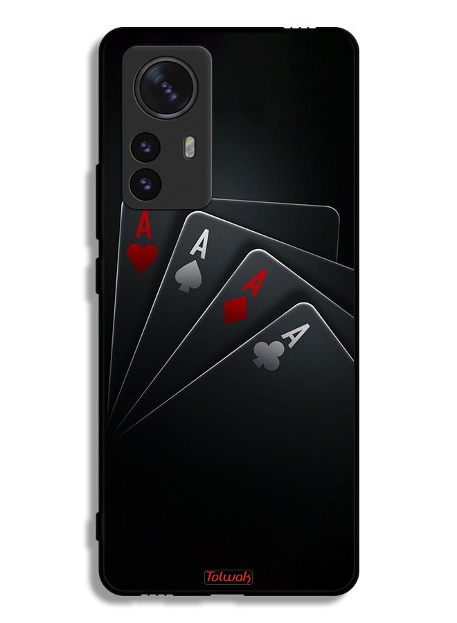 Tolwak Xiaomi 12 Pro Protective Case Cover Cards A - Image 2