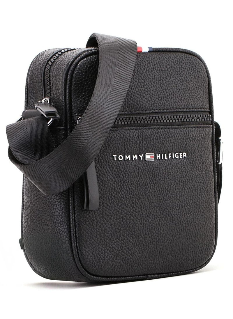 Tommy Hilfiger Cross Bag Black Leather - pzsku/Z75087F4430A0E885EA76Z/45/_/1737547630/60a14248-e41b-408c-9439-cb5adb8e77d7