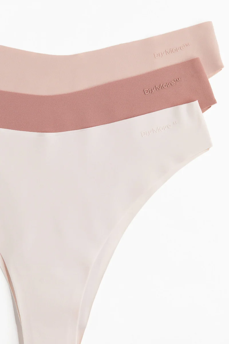 H&M 3-Pack Sports Brazilian Briefs In Drymove