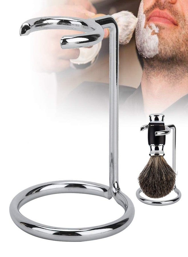 Ymiko And Brush Stand,Men Stainless Steel Shaving Brush Stand Holder For Salon Home Travel Use - Image 4