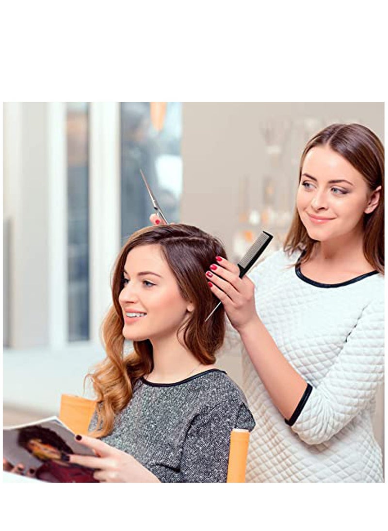KASTWAVE - 3 Pieces Hair Styling Comb Set, Includes Teasing Hair Brush Fluffy Hair Brush, Rat Tail Comb Teasing Comb and Triple Teasing Comb for Back Brushing, Combing, Slicking Hair - Image 1