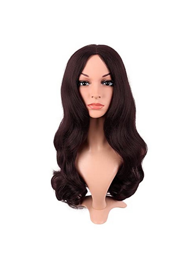 Apofbeauty 22 Inch/55 Cm Fashion Long Synthetic Fiber Curly Hair Middle Part Cosplay Wig (Dark Brown) - pzsku/Z7508A2118EAE135D88DCZ/45/_/1696069809/300bffb9-7301-427f-b0d6-d3ec75c16fac