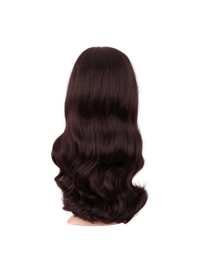 Apofbeauty 22 Inch/55 Cm Fashion Long Synthetic Fiber Curly Hair Middle Part Cosplay Wig (Dark Brown) - pzsku/Z7508A2118EAE135D88DCZ/45/_/1696069812/0202b4b2-6426-4560-9d0c-7c87b26b1ddc