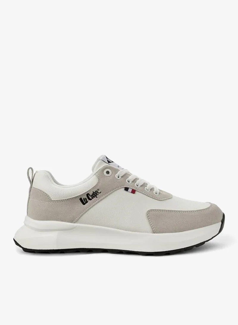 Lee Cooper WHITE Men Lace-Up Ankle Sneakers for Men | Best Price UAE