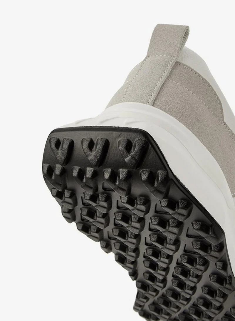 Lee Cooper WHITE Men Lace-Up Ankle Sneakers for Men | Best Price UAE