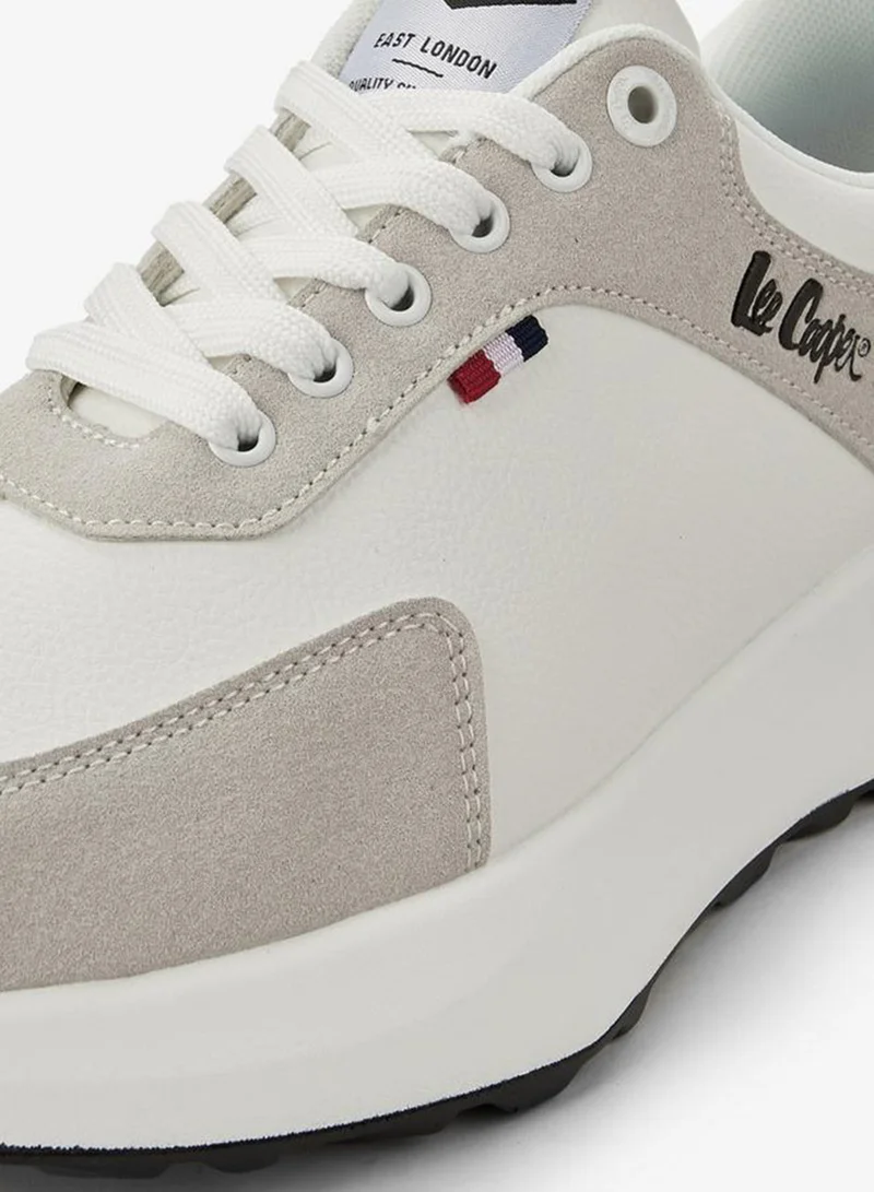 Lee Cooper WHITE Men Lace-Up Ankle Sneakers for Men | Best Price UAE