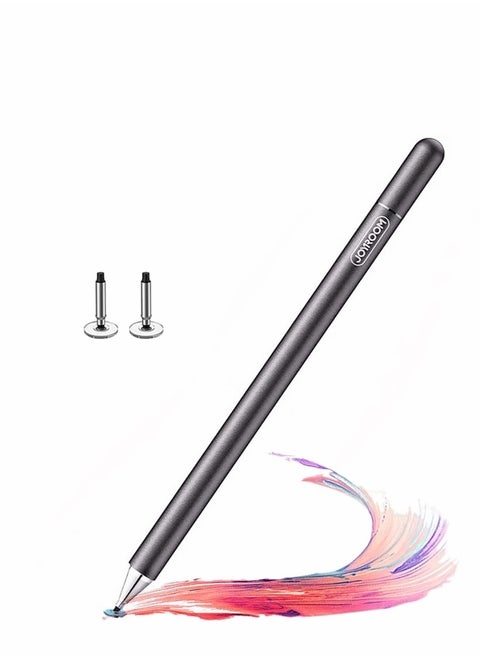 JR-BP560S Capacitive Touchscreen Stylus Passive Capacitive Pen For iPad iPhone All Capacitive Screens With Two Replacement Nibs Black