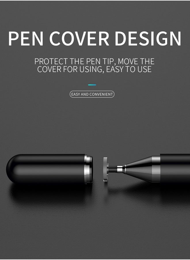 JR-BP560S Capacitive Touchscreen Stylus Passive Capacitive Pen For iPad iPhone All Capacitive Screens With Two Replacement Nibs Black