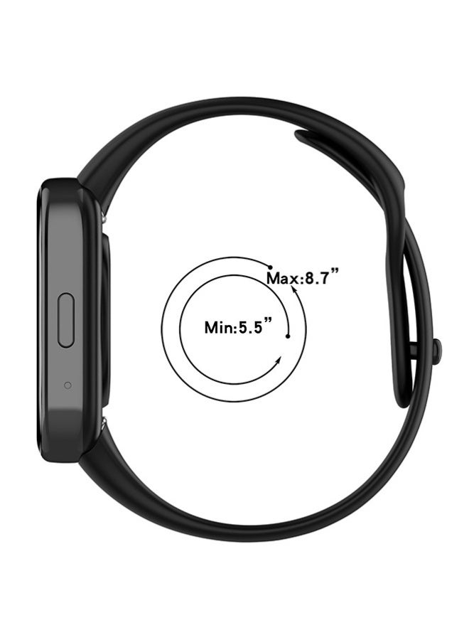 Beauenty 3 Piece Silicone Straps Compatible with Redmi Watch 3 Active/Redmi watch 3 lite(red/white/pink) - Image 5