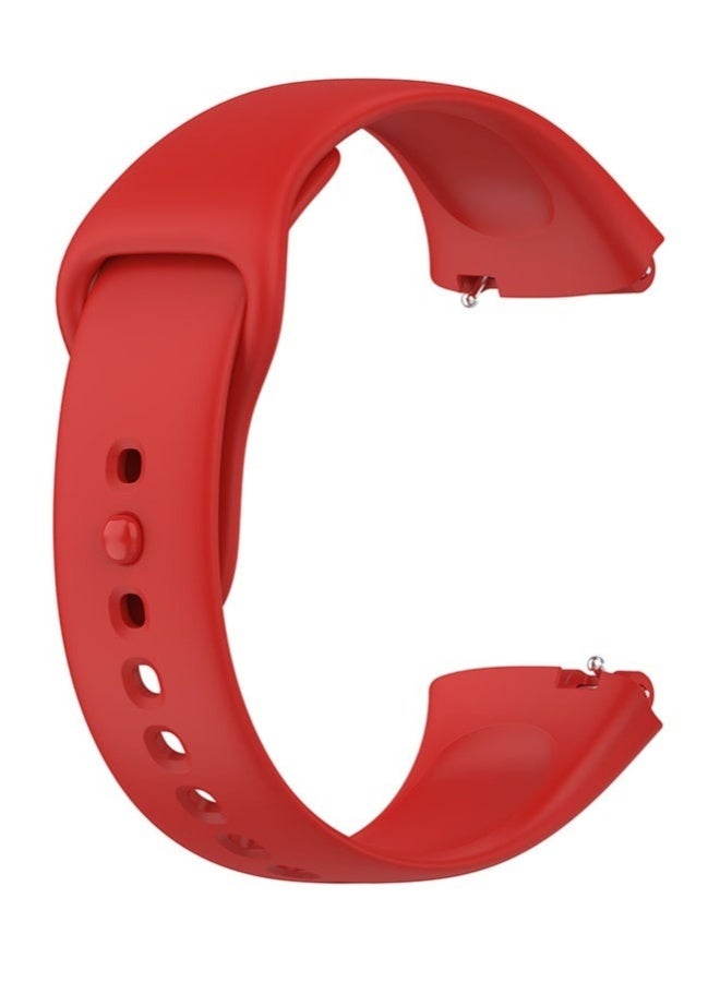 Beauenty 3 Piece Silicone Straps Compatible with Redmi Watch 3 Active/Redmi watch 3 lite(red/white/pink) - Image 2
