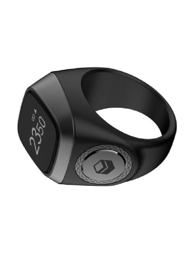 iQIBLA FOCUS iQIBLA Smart Zikr Ring Lite Black Grey 20MM - Image 2