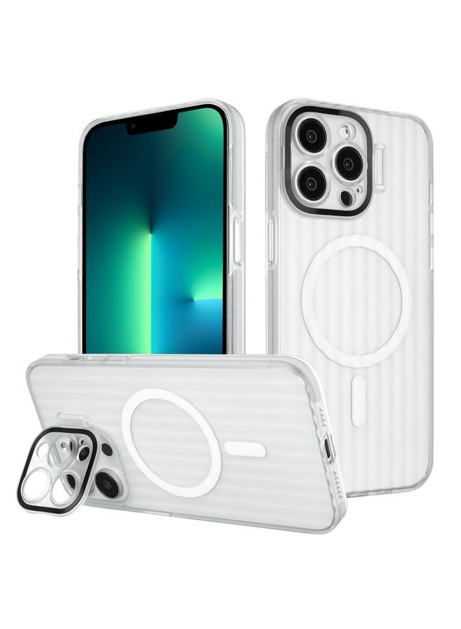 Zaboon Case For iPhone 13 Pro Max Color Edge Lens Holder MagSafe Magnetic Phone Case - Image 1