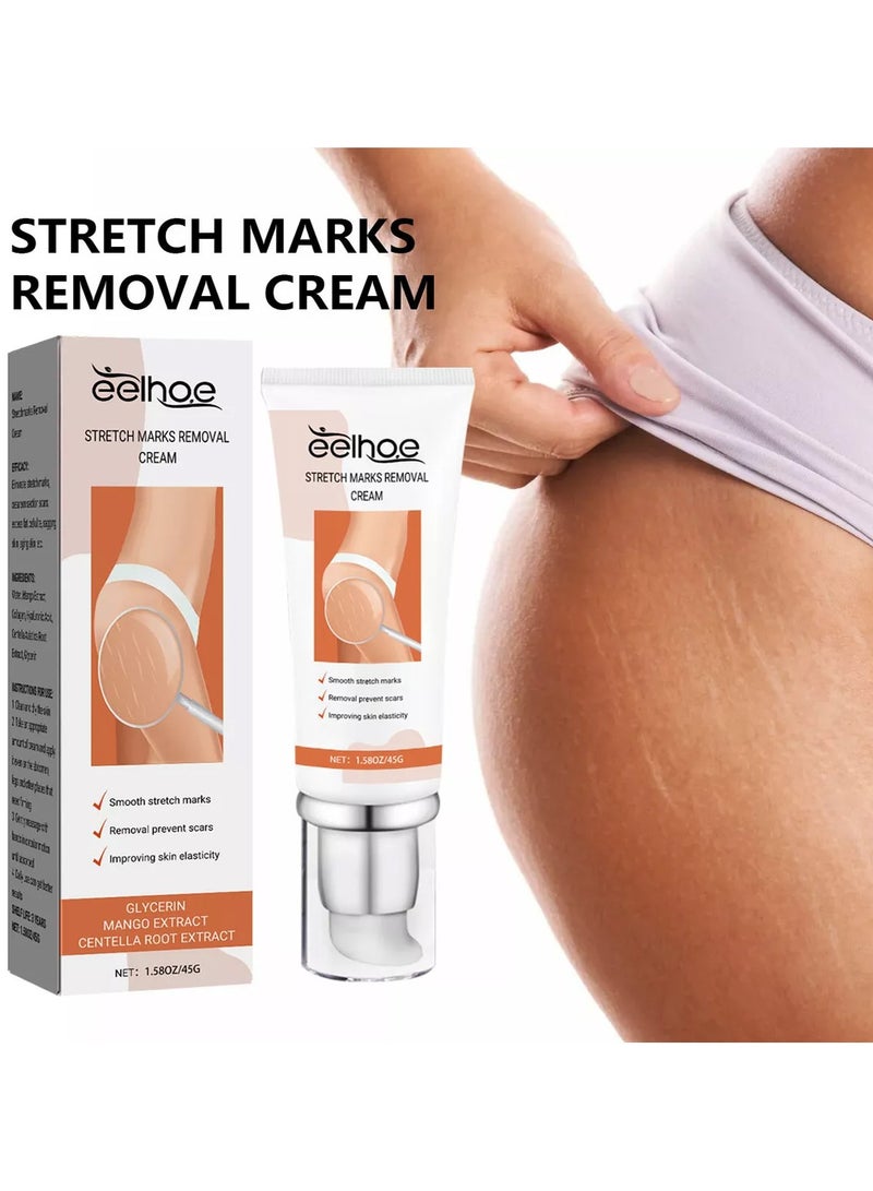EELHOE Dermease Stretchmarks Removal Cream, Stretch Mark Removal Cream, Stretch Mark Scar Cream, Scar Cream Gel, Scar Care Cream, Help with Stretch Marks, Surgery, Injury, and Burns Scars - Image 4