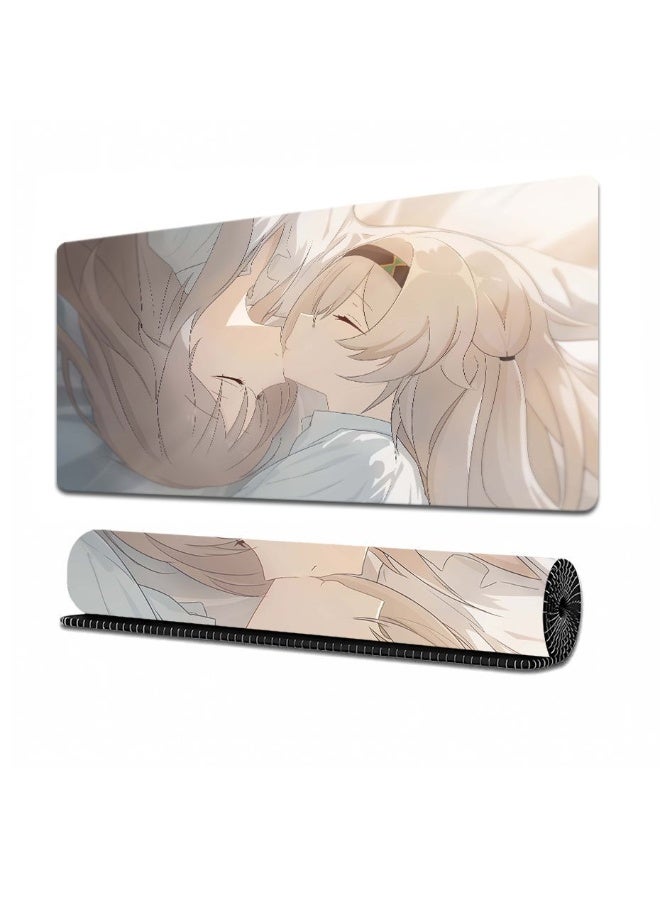 Anna 3D Anime Dual-Dimensional Anti-Dirty Anti-Slip Mouse Pad