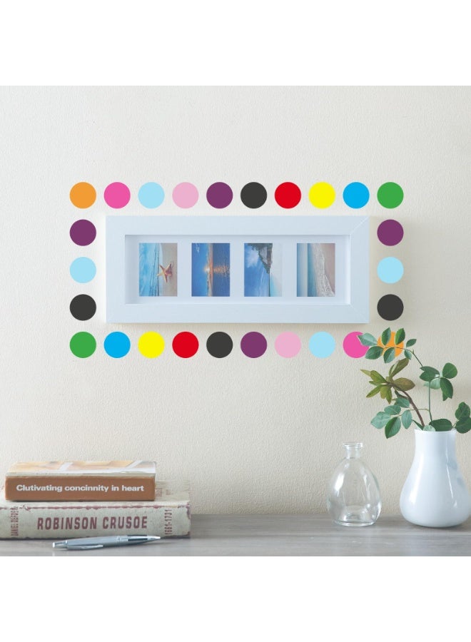 fantasize 1260Pcs Coloured Dot Stickers Round Sticker Coded Label Sticker, Self-Adhesive Coding Circle Dot Stickers, 0.75 inches Round Colored Label Stickers for School Item Classification - Image 5