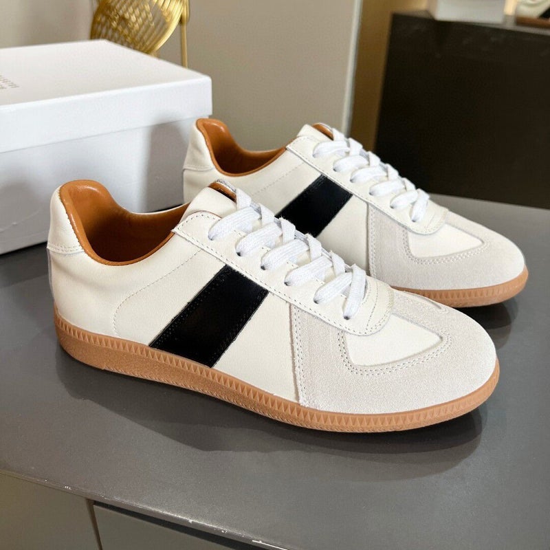 Classic Lightweight, Soft And Fashionable Forrest Gump Shoes 2024 Couple Style Light Luxury Color Matching Lace-Up Moral Training Shoes Sneakers - Image 4
