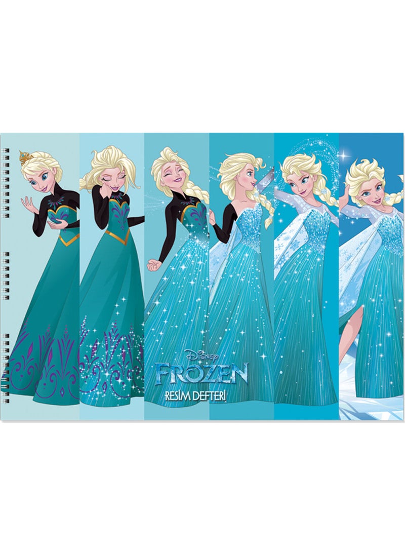 Keskin Color Frozen 35*50 15 Artwork Drawing Book  - Image 1