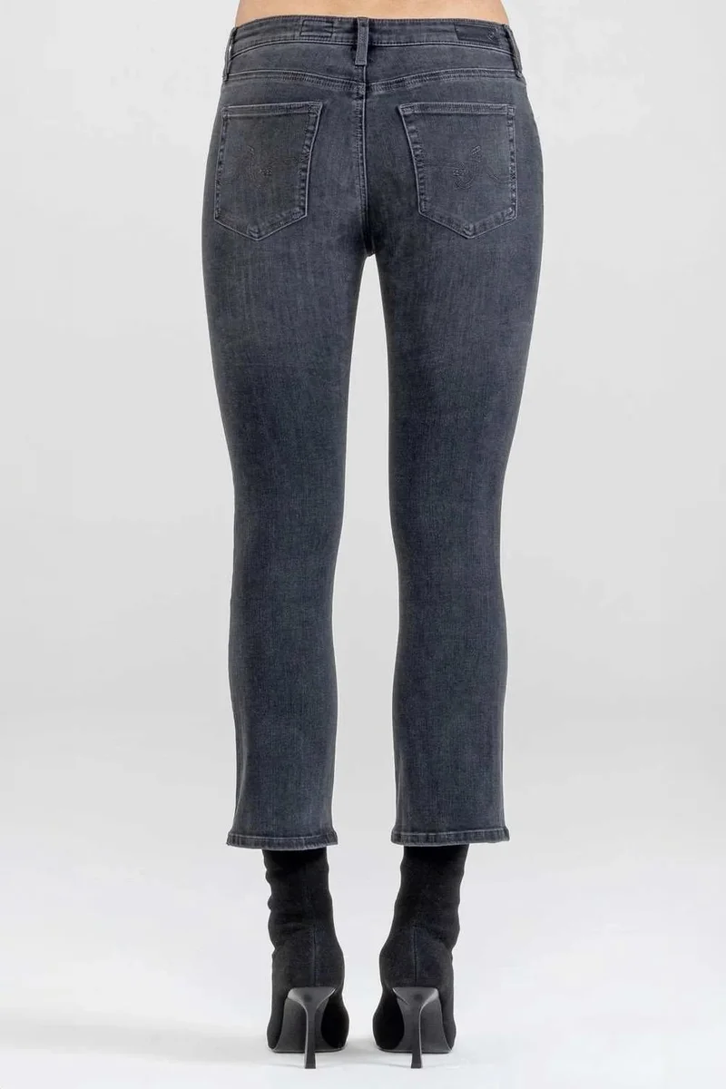 Ag Jeans Jodi Crop High-Rise Flare Jeans