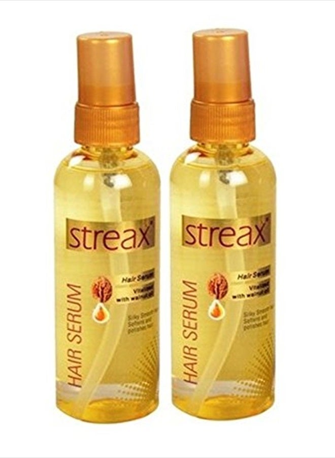 Streax Perfect Shine Hair Serum - 100 ml Pack of 2