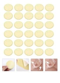 Generic 1 Box Bathing Baby Ear Sticker Waterproof Newborns Swimming Earplugs Ear Protector Salon Hairstyle Ear Covers for Hair Dye Shower Bathing Transparent  - Image 1