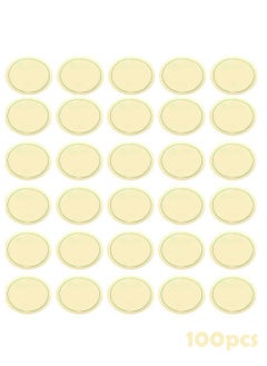 Generic 1 Box Bathing Baby Ear Sticker Waterproof Newborns Swimming Earplugs Ear Protector Salon Hairstyle Ear Covers for Hair Dye Shower Bathing Transparent  - Image 2