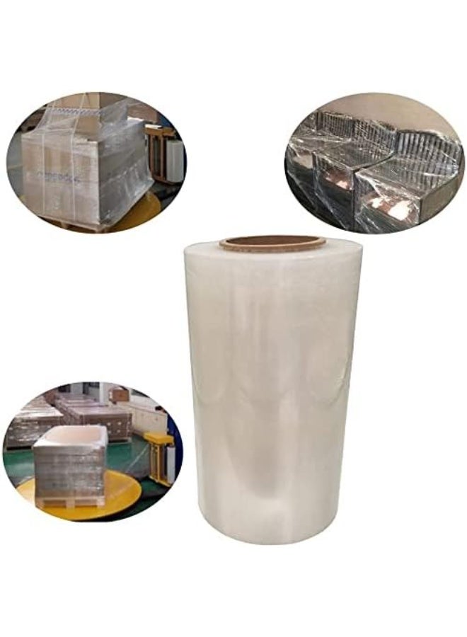 Clear Pallet Stretch Wrap | Standard Core, 17mu Thick, Industrial Strength | Shrink Wrap, Cling Film, Plastic Wrap | Packaging for Removals, Industrial & Warehouse Use (1312 Feet x 80 Gau) - Image 4