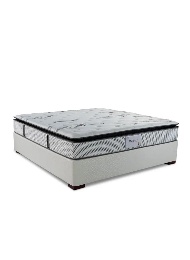 جالاكسي ديزاين مرتبة ماجستي يورو توب بجيب نوابض – مقاس كوين | الطول × العرض × الارتفاع – 160 × 200 × 30 سم | ضمان لمدة 7 سنوات - Image 2