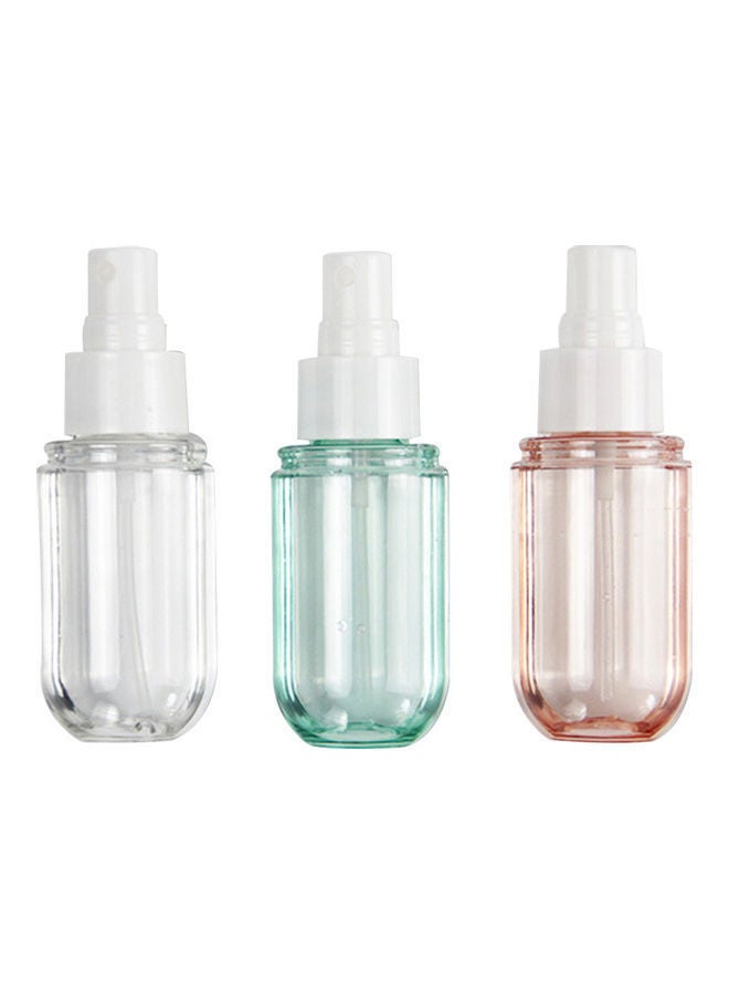 NIBEMINENT 3-Piece Mini Refillable Empty Spray Bottles Multicolour - Image 5