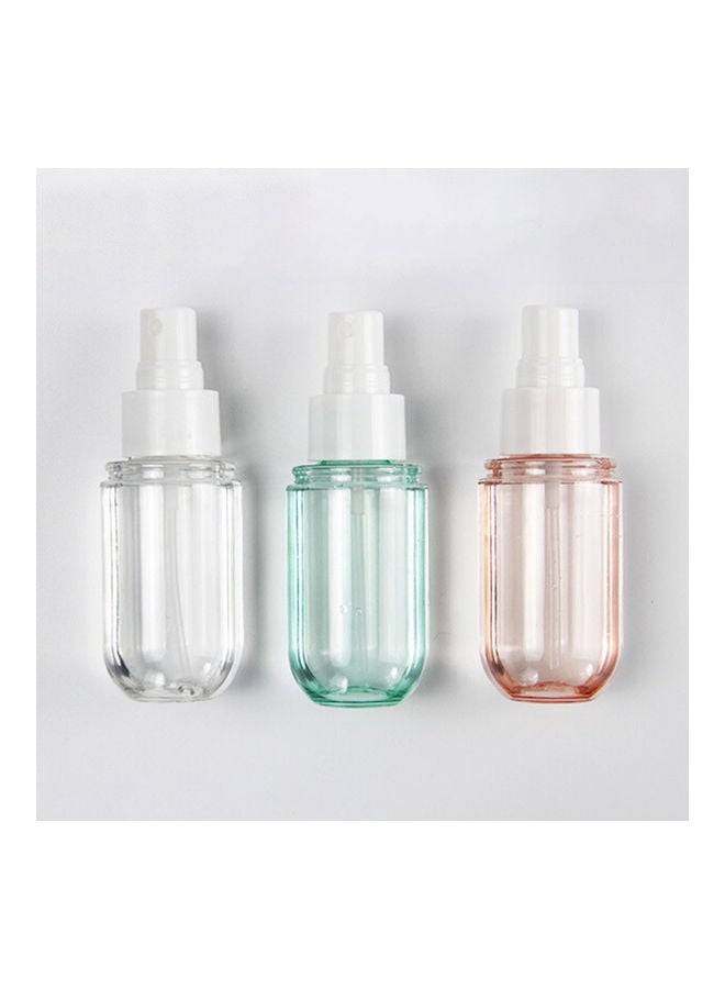 NIBEMINENT 3-Piece Mini Refillable Empty Spray Bottles Multicolour - Image 2