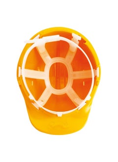 Workman UAE Safety Helmet for Construction & Outdoor Activities | Adjustable Chin Strap & Manual Type Adjustment | Lightweight, Comfortable & Durable Hard Hat | Yellow  - Image 2