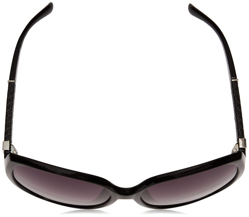 Jessica Simpson Womens J5236 Oversized Rectangular Sunglasses With Uv400 Protection. Glam Gifts For Her, 60 Mm, Black, 60 Mm US - Image 4