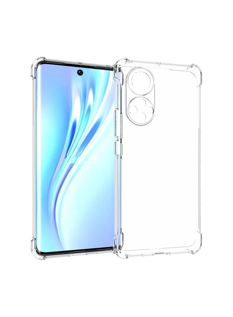 Clear Case for Huawei Nova 9 / Honor 50 5G Case Cover Back Air Cushion Soft Silicone Shockproof Anti-Scratch Protective Bumper Shell Corner for Huawei Nova 9 / Honor 50 5G - Image 1
