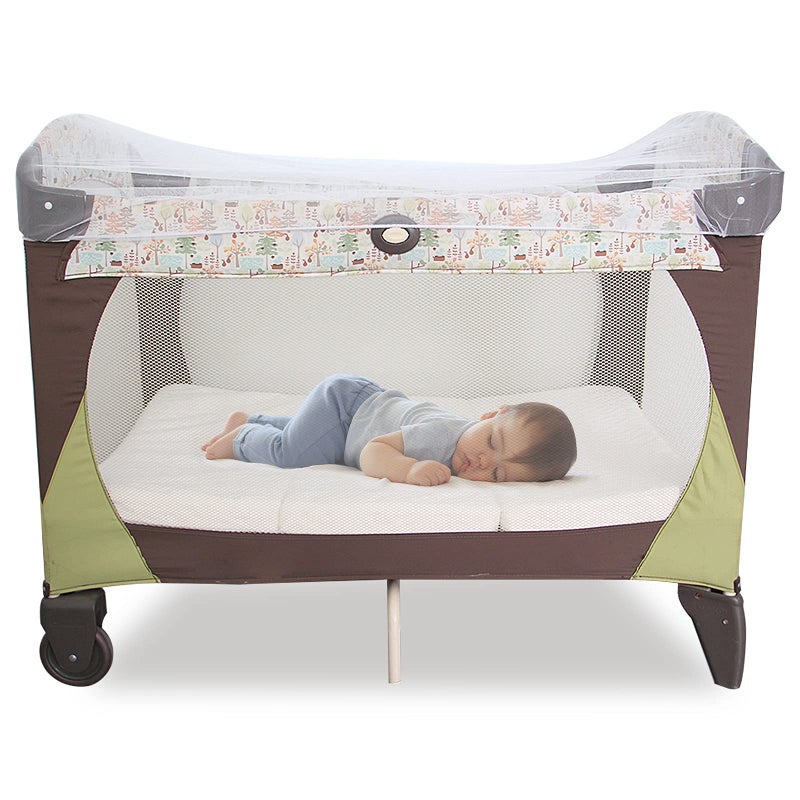 Coldwind Baby Mosquito Net for Stroller, Reusable Bug Net for Stroller, Playards, Pack N Plays and Portable Mini Crib, Portable & Durable Baby Insect Netting, White - Image 2