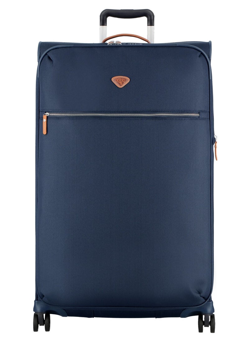 Jump Etretat Soft Expandable Luggage Suitcase Trolley XL 88 cm Navy Blue - Image 2