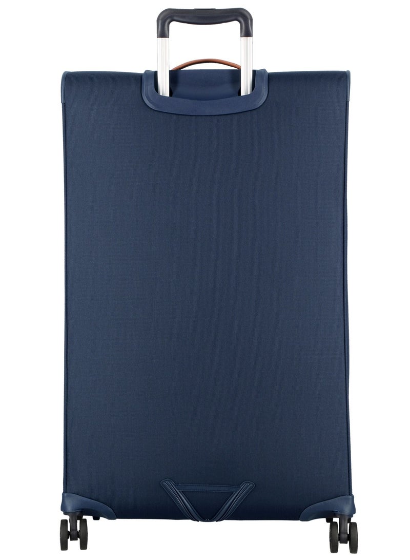Jump Etretat Soft Expandable Luggage Suitcase Trolley XL 88 cm Navy Blue - Image 3