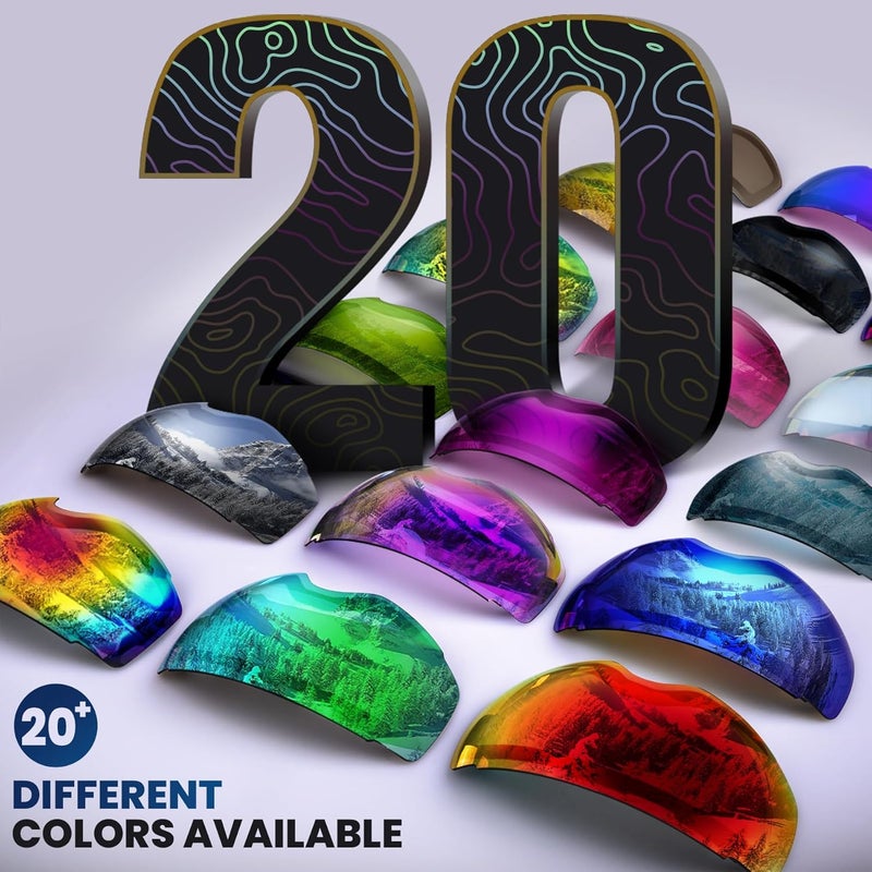 OutdoorMaster Ski Goggles PRO - Frameless, Interchangeable Lens 100% UV400 Protection Snow Goggles for Men & Women - Image 5