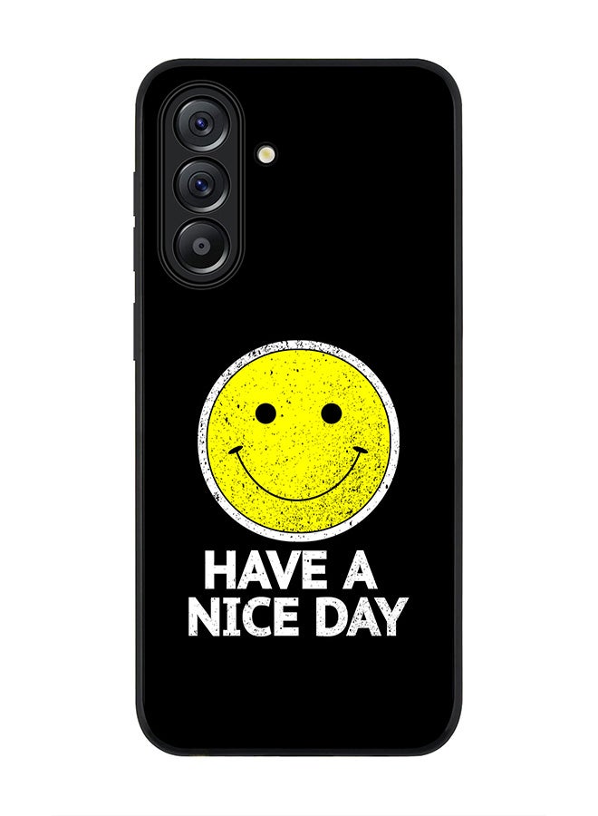 Stylizedd For Samsung Galaxy A56 5G Case,Slim fit Camera Protection, Shockproof Thin Phone cover  - Have a nice day - Image 1