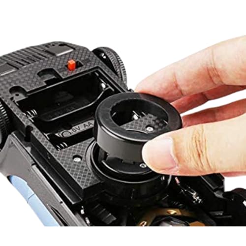 KRIMION® Toy Robots Plastic Battery Operated Converting Car to Robot, Robot to Car Automatically, Robot Toy, with Light and Sound for Kids Indoor and Outdoor 3 Year, Pack of 1 - Image 4