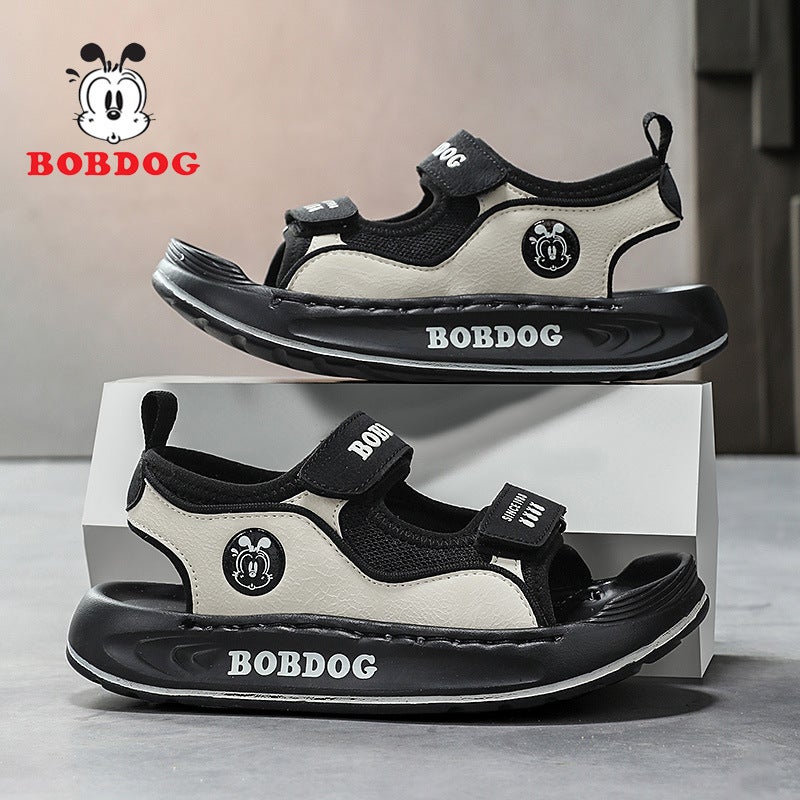 Babu Bean Boys Sandals Summer Summer Boys Shoes Sports Soft Bottom Open Toe Beach Children'S Shoes - Image 2
