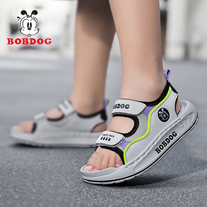 Babu Bean Boys Sandals Summer Summer Boys Shoes Sports Soft Bottom Open Toe Beach Children'S Shoes - Image 5