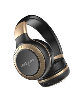 Bluetooth Headphone Wireless Stereo Earphone Foldable Over Ear Headset 3.5mm AUX In Hands-free w/ Microphone