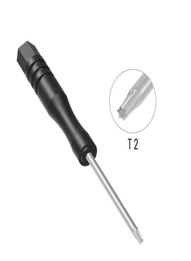 FOCMKEAS 2PCS T2 Mini Torx Screwdrivers, 80mm（3.15") Torx Driver Star Bit Screwdrivers for Computer Repairing, Automobile Tools and Home Appliances, Non-magnetic - Image 5