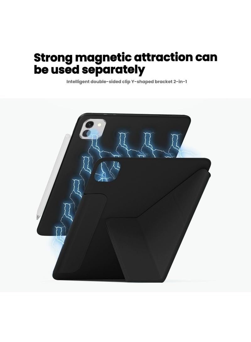 general Compatible with Honor MagicPad 3 13.3-inch 2025 Case,Double Sided Magnetic Suction Clip Anti Drop Heat Dissipation Shell With Auto Sleep Wake - Image 2