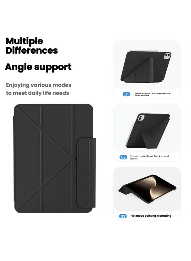 general Compatible with Honor MagicPad 3 13.3-inch 2025 Case,Double Sided Magnetic Suction Clip Anti Drop Heat Dissipation Shell With Auto Sleep Wake - Image 4