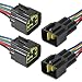AITRIP 2PACK 6Pin Electrical connector 6 pin waterproof connector with 34inch 16AWG Male Female Plug Socket Quick Disconnect Plug Suitable for Car Truck Motorcycle Marine Boat - Image 2