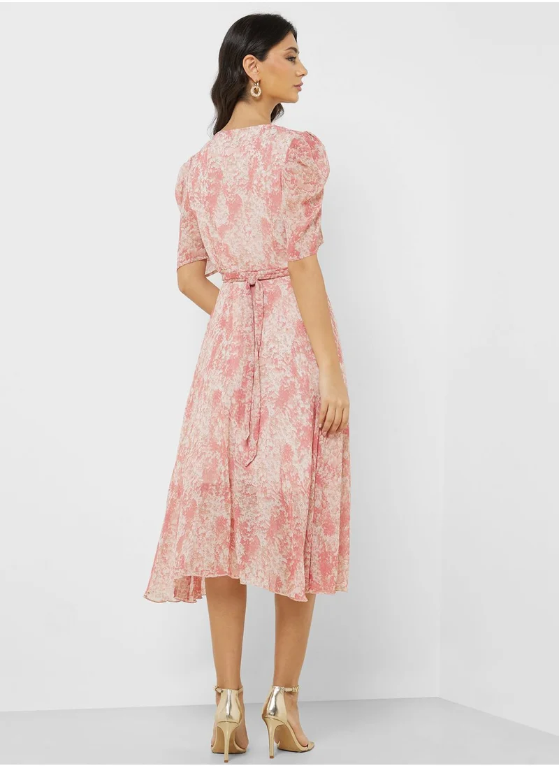 ELLA Flroal Pint Dress