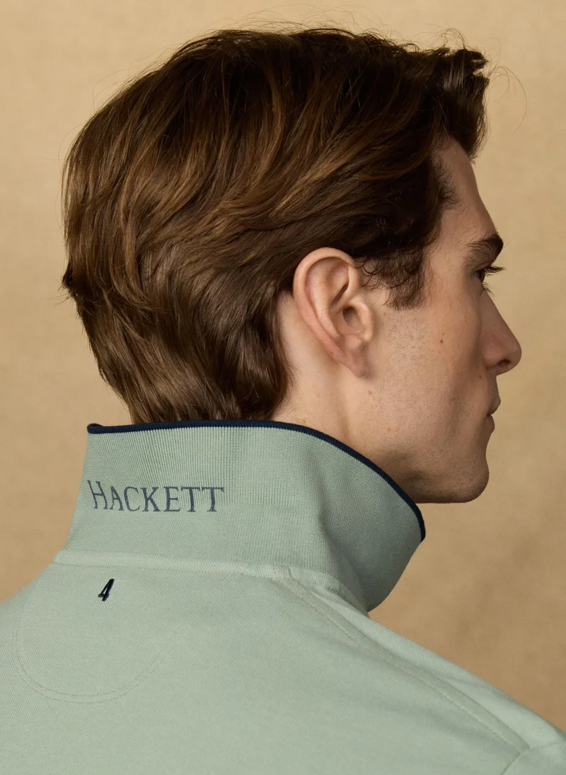 Hackett  Classic Fit Short Sleeve Number Polo for Men | Best Price UAE