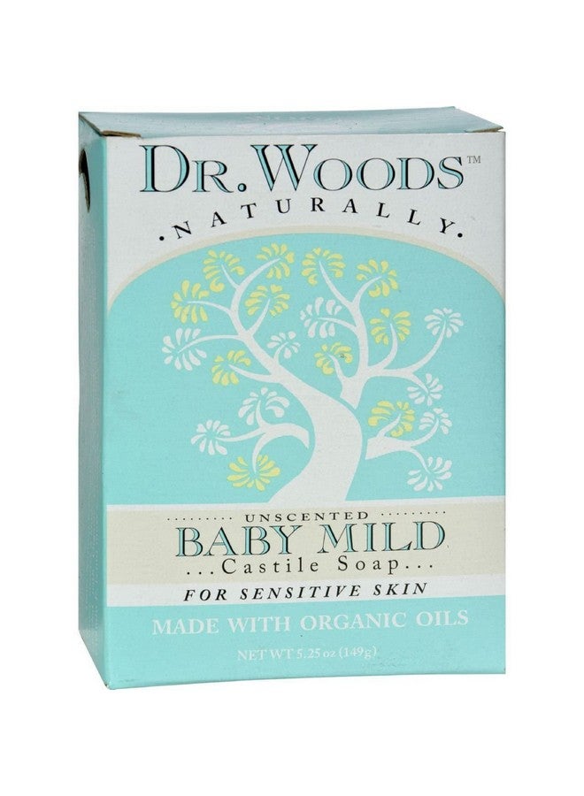 Dr. Woods Dr Woods Unsct Baby Mild Size 5.25Z Dr Woods Unscented Baby Mild Bar 5.25Z - Image 3