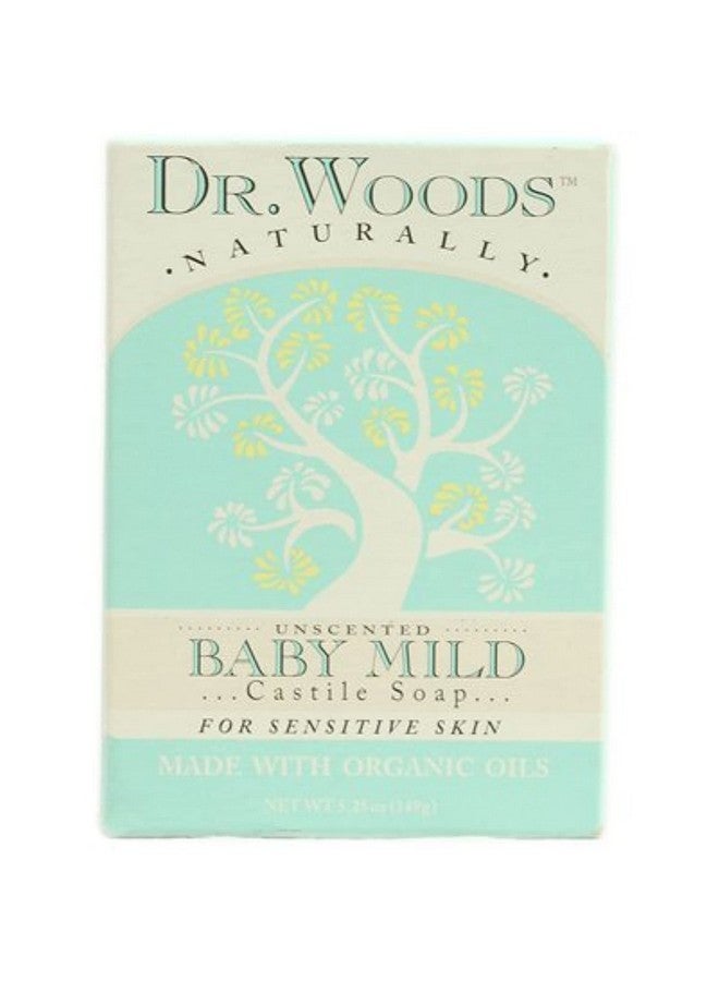 Dr. Woods Dr Woods Unsct Baby Mild Size 5.25Z Dr Woods Unscented Baby Mild Bar 5.25Z - Image 1