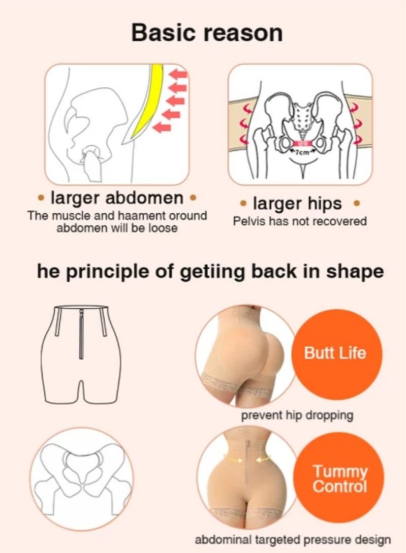 Compression Garments to Support the Back and Flatten the Abdomen Especially After Natural and Caesarean Section - Image 5